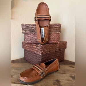 STEVE MADDEN NWOT Boys Dress Shoes/Loafers Brown 13